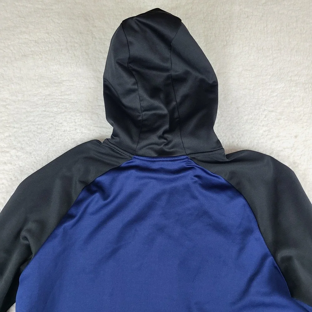 Nike Hoodie Mens XL‎ Navy Blue Black Dri Fit Sweater Activewear 905659 429
